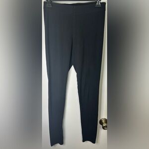 Aeropostale Women's Black Leggings Elastic Branded Waistband Size Medium